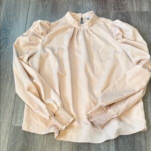 HYFVE Blush Long Sleeve Blouse
